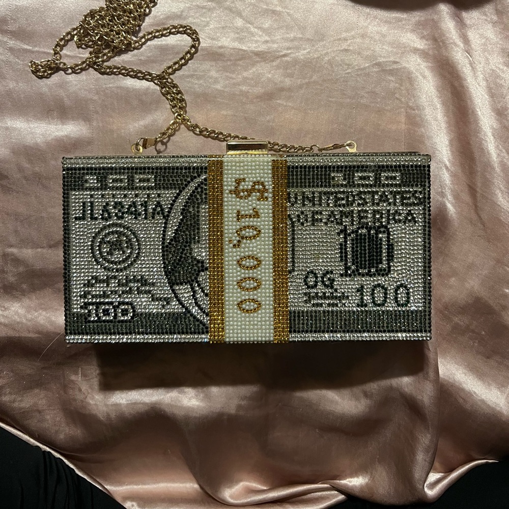 Brand New Bling money purse !!